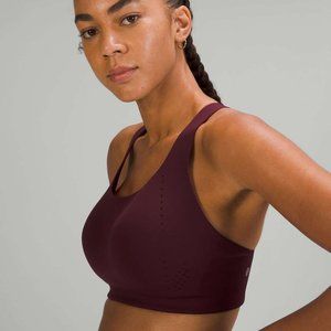 BNWT Lululemon AirSupport Bra *High Support, C–DDD Cups Size 34DDD Colour Cassis